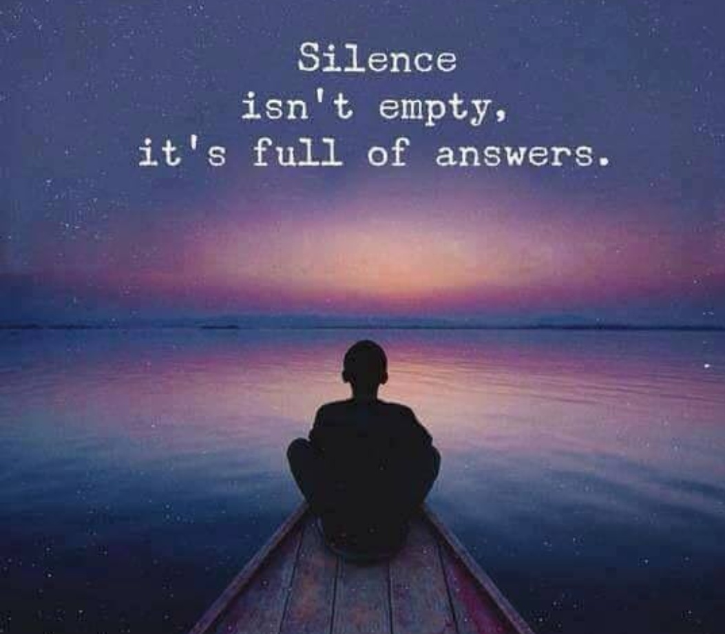 POWER OF SILENCE