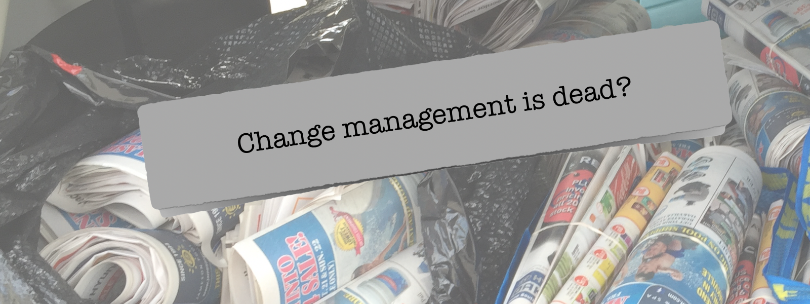 The Discipline Formerly Known as Change Management